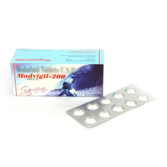 Модафинил HAB Pharma Modvigil 200 10 таблеток (1 таб/ 200 мг) - Костанай