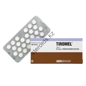 Лиотиронин Tiromel 1 таблетка 25мкг (100 таблеток) - Костанай
