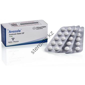 Anazole (Анастрозол) Alpha Pharma 50 таблеток (1таб 1 мг) - Костанай