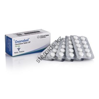 Oxanabol (Оксандролон, Анавар) Alpha Pharma 50 таблеток (1таб 10 мг) - Костанай