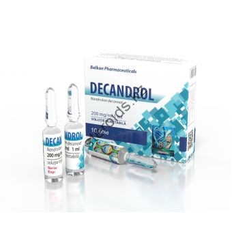 Nandrolone Decanoate (Дека, Нандролон Деканоат) Balkan 10 ампул по 1мл (1амп 200 мг) - Костанай