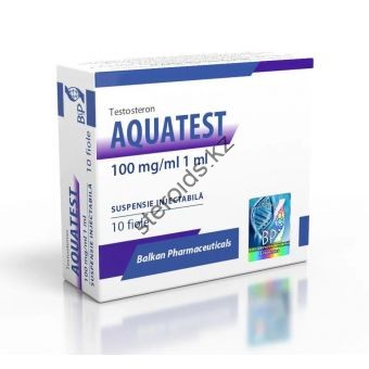 Aquatest (Суспензия Тестостерона) Balkan 10 ампул по 1мл (1амп 100 мг) - Костанай