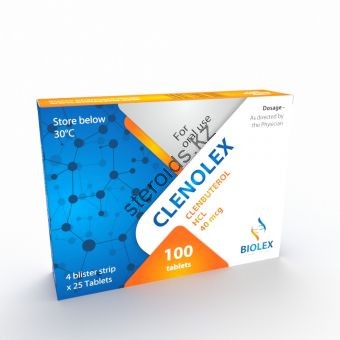 Кленбутерол Biolex 100 таблеток ( 1таб/40 мкг) - Костанай