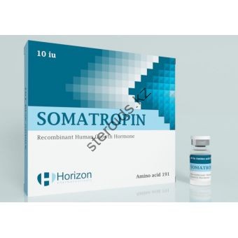 Гормон роста Horizon SOMATROPIN 10 флаконов по 10 ед (100 ед) - Костанай