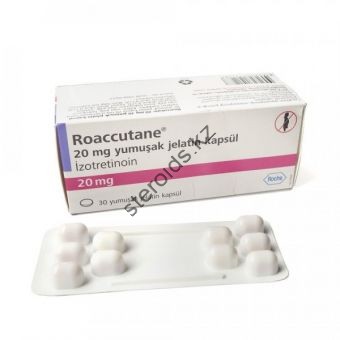 Роаккутан (изотретиноин) Roche 10 таблеток (1 таб/20 мг) - Костанай