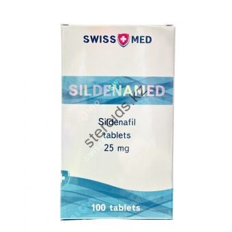Виагра Swiss Med Sildenamed 100 таблеток (1 таб 25 мг) - Костанай