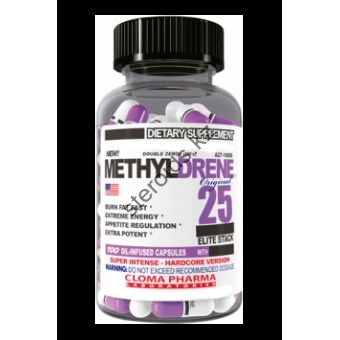 Жиросжигатель Methyldrene 25 Elite  (100 капсул)  - Костанай